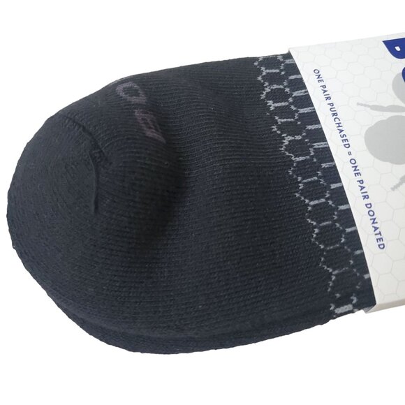 Bombas ankle socks tech ankle 5 pairs women/men sz large honeycomb cushion black - Picture 3 of 11